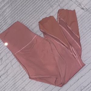 LULULEMON align leggings with scalloped detail